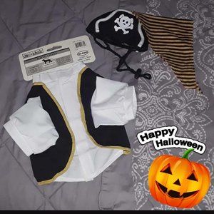 NEW size S/M Adorable Pirate costume by DoggiDuds Pet Apparel